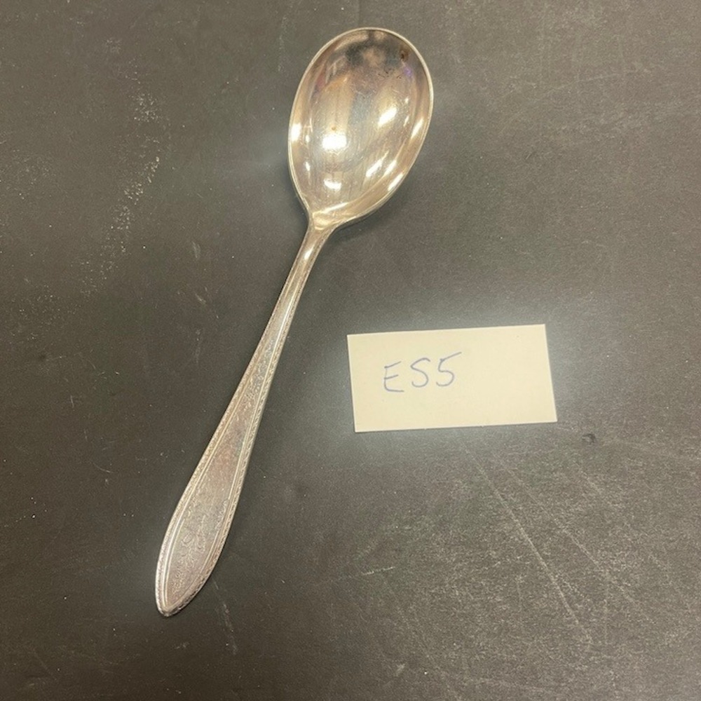 1847 Rogers Bros. Old Colony Soup Spoon Vintage Silverplate ES5